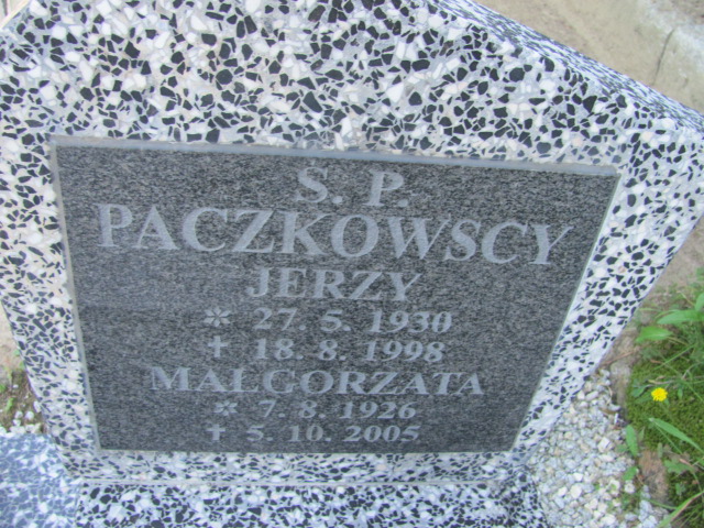 Jerzy Paczkowski 1930 Nowe Miasto Lubawskie - Grobonet - Wyszukiwarka osób pochowanych