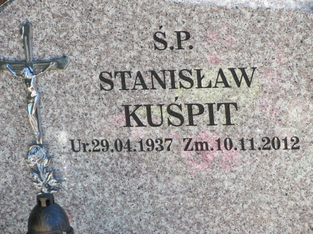 Stanisław Kuśpit 1937 Nowe Miasto Lubawskie - Grobonet - Wyszukiwarka osób pochowanych