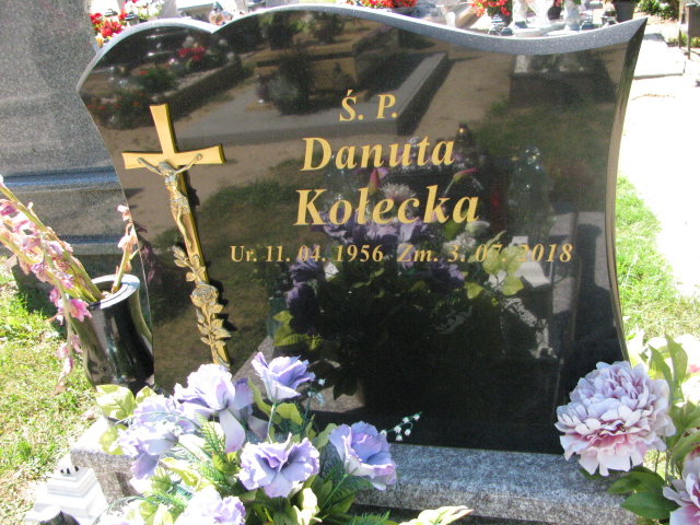 Danuta Kołecka 1956 Nowe Miasto Lubawskie - Grobonet - Wyszukiwarka osób pochowanych